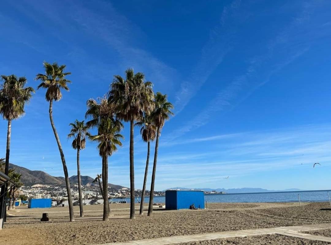 Luxury Beachfront Apartment With Pool, Sauna, Fitness And Gym In Province Malaga, Andalusia Mijas Exteriör bild