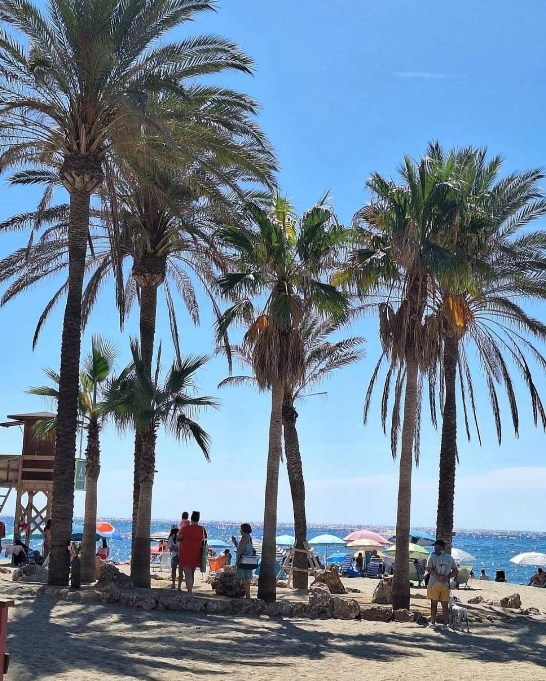 Luxury Beachfront Apartment With Pool, Sauna, Fitness And Gym In Province Malaga, Andalusia Mijas Exteriör bild
